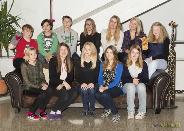 Die Peermediatoren des Schuljahres 2014/2015