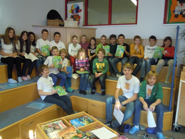 Lesevergnügen in der Schulbibliothek